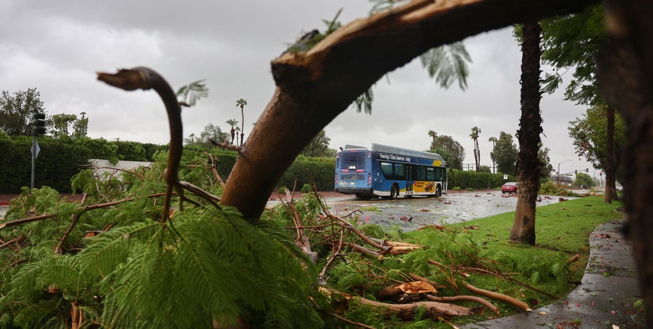 Tropical Storm Hilary moves on from California, leaving a trail of