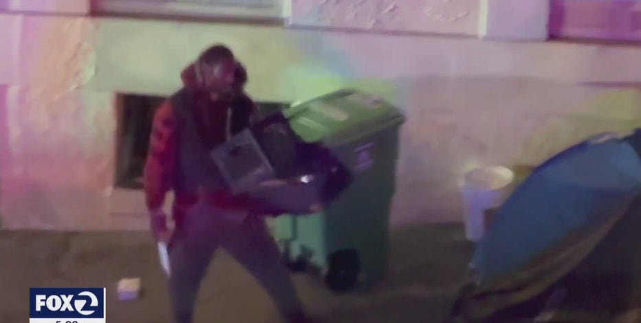 Video captures San Francisco police shooting man with knife