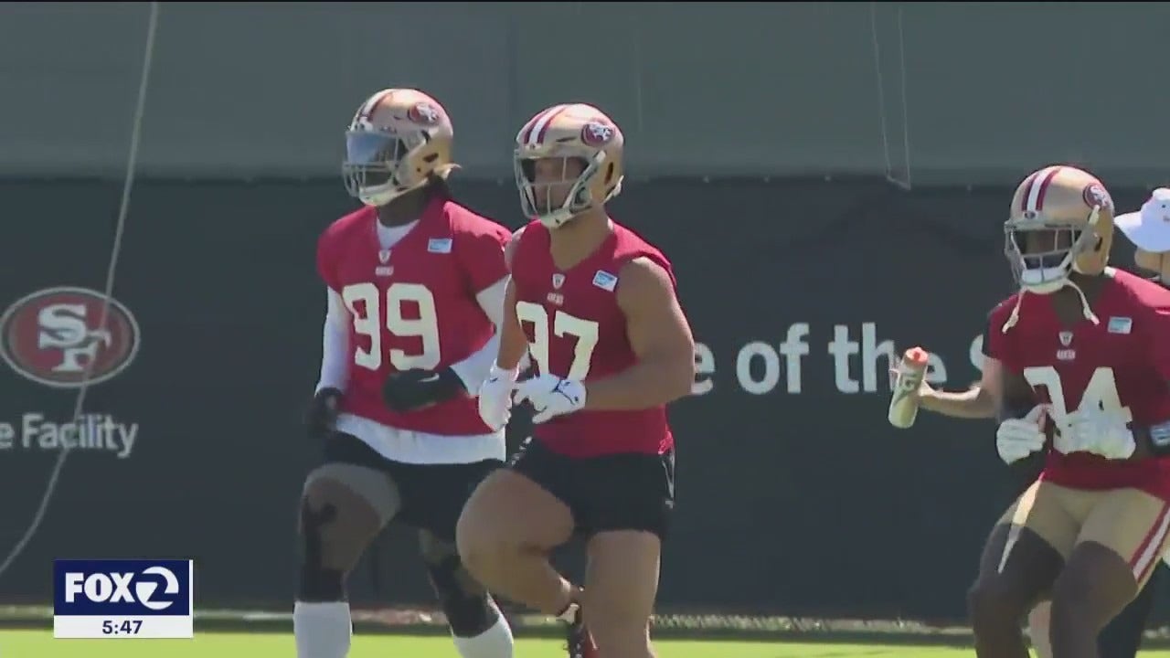 49ers' Nick Bosa in good shape for season opener against Steelers, Shanahan  says