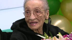 Betty Reid Soskin visits namesake school, reflects on life on her 102nd birthday
