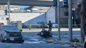 CHP motorcycle officer struck in San Francisco crash
