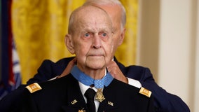 Biden awards Medal of Honor to Army helicopter pilot who rescued soldiers in Vietnam firefight