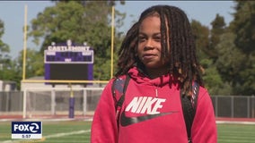 Castlemont High's first female football player will have helmet displayed at Rose Bowl