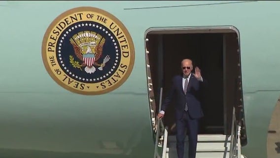 President Biden arrives in South Bay courting voters & donors