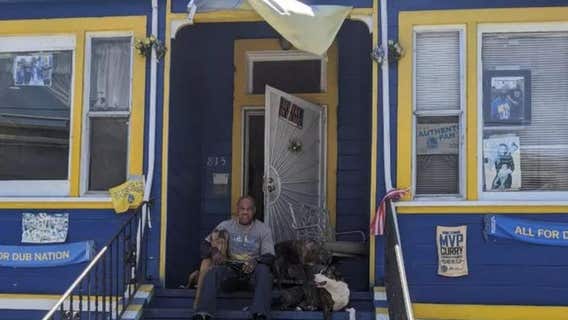 Warriors super fan passes away; Oakland animal shelter looking for loving home for his 2 dogs