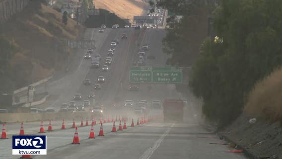 Partial closure of I-80 for pavement repair impacts travel over Labor Day weekend