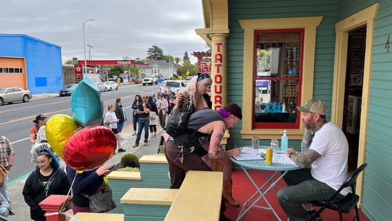 Bay Area tattoo artists create body art to raise suicide awareness