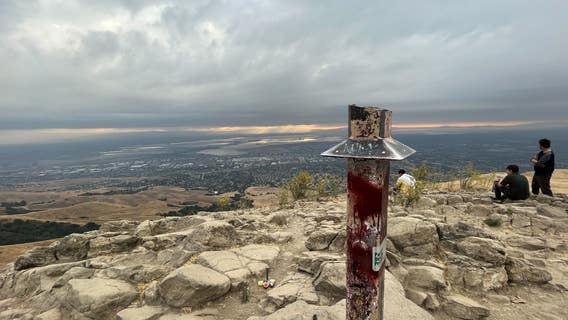 Iconic Mission Peak pole cut down by vandals in Fremont