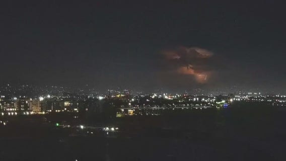 6,000 lightning strikes in 18 hours in Bay Area, beyond