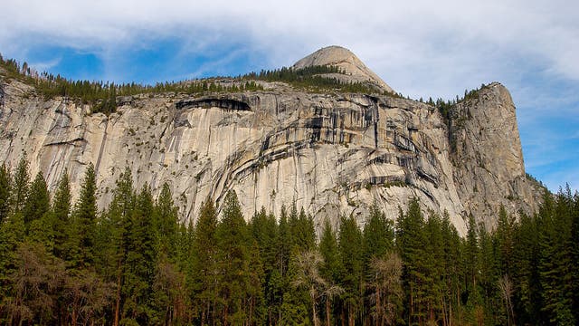 Yosemite rock climbing area 'Super Slide' closed due to massive crack