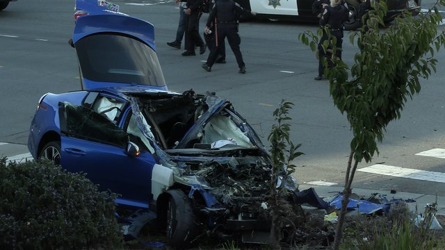 1 dead, 1 injured after SFPD pursuit of vehicle wanted for armed robbery, auto burglaries