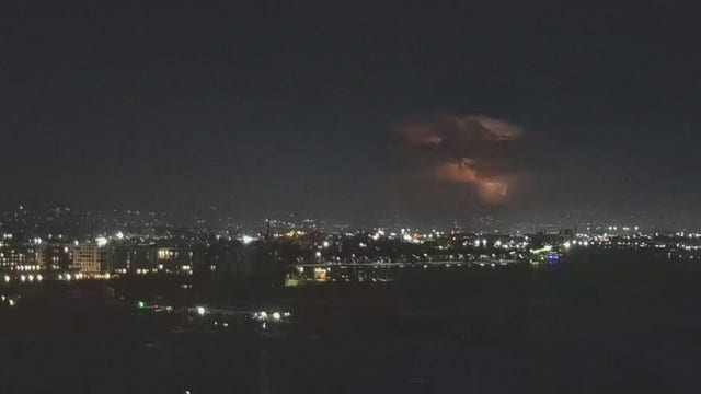 6,000 lightning strikes in 18 hours in Bay Area, beyond