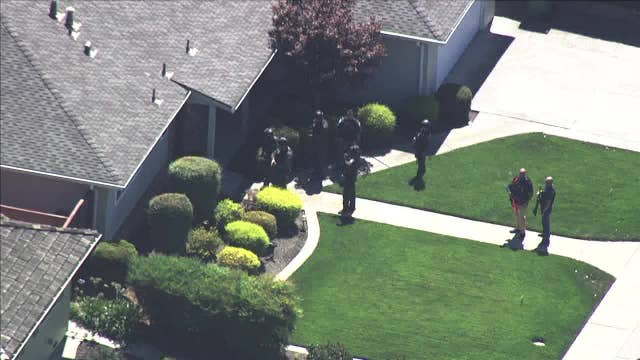 Police searching door to door in Fremont