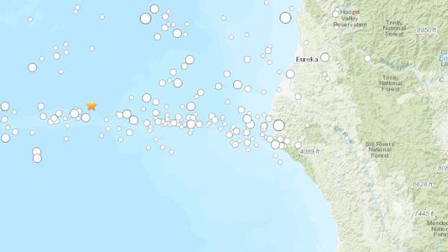 Magnitude 4.9 earthquake shakes coast of Northern California