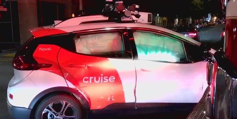 San Francisco Fire Department says Cruise cars hindered life-saving efforts