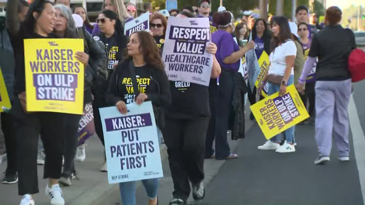 Kaiser Permanente, union leaders set to bargain a new deal | KTVU FOX 2
