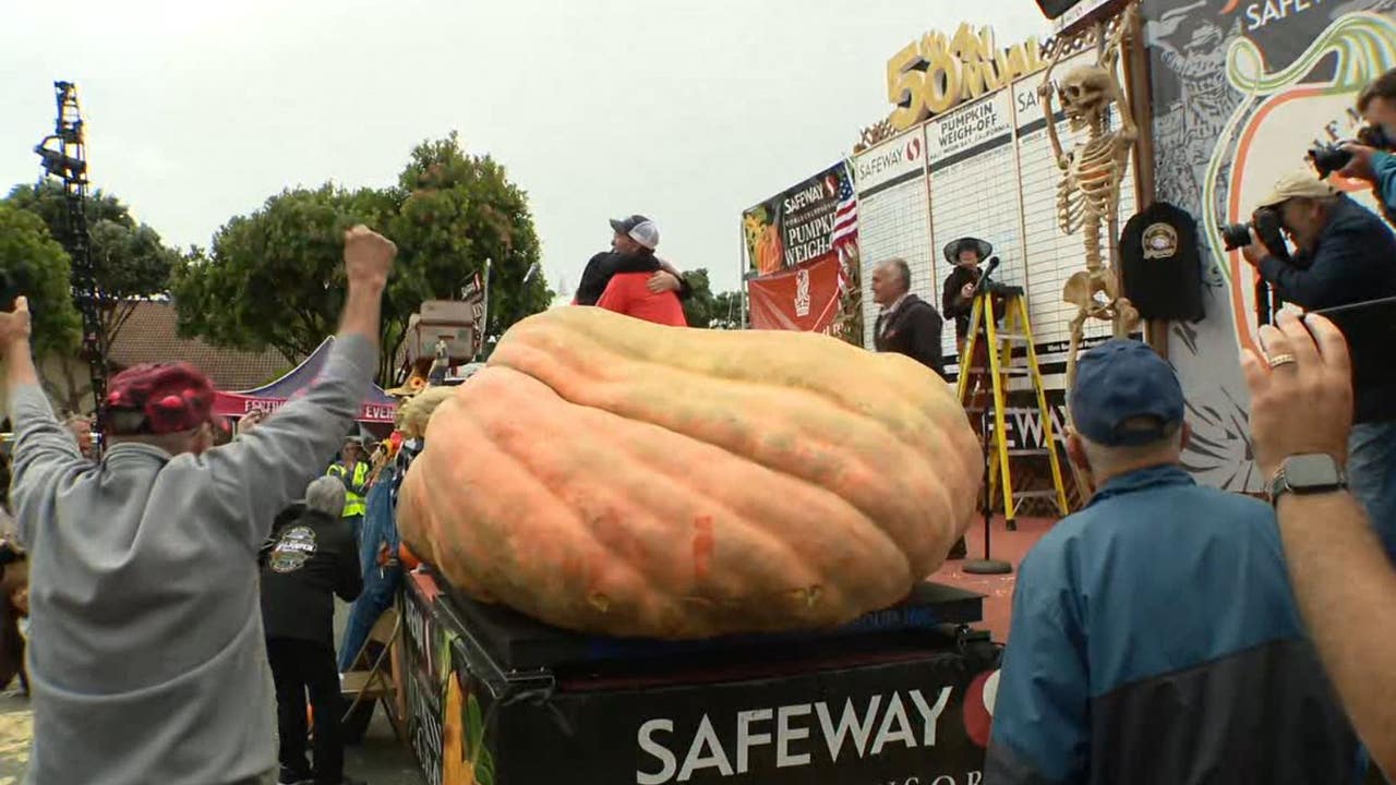 World pumpkin weighing championship returns to Half Moon Bay