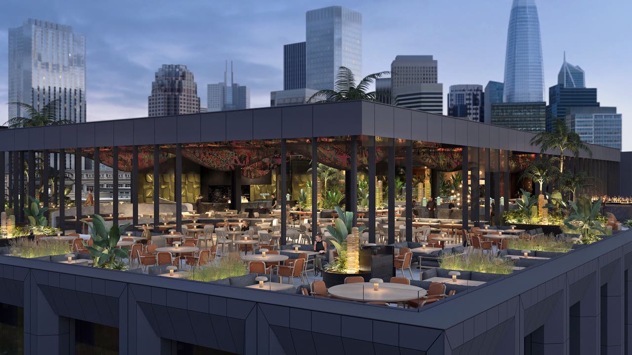 New San Francisco restaurant will have one of the biggest rooftop bars in the city