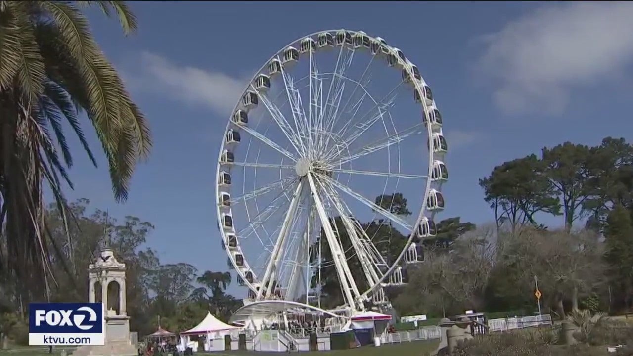 San Francisco’s large Ferris wheel transferring to Fisherman’s Wharf San Francisco’s large Ferris wheel transferring to Fisherman’s Wharf