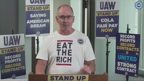 UAW president announces last-minute major contract breakthrough with GM, no expanded strikes