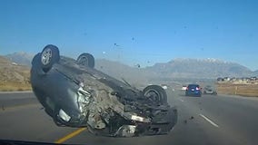 Watch: Teen driver's head-on collision leaves multiple injured in Utah
