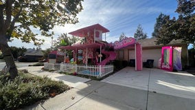 Barbie house takes spotlight on Halloween-obsessed Livermore block