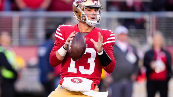 49er Brock Purdy's status for Sunday's Game 2 unclear