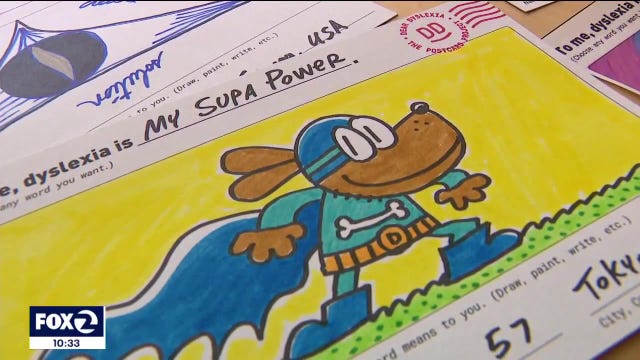 San Francisco man launches national "Dear Dyslexia Postcard Project"
