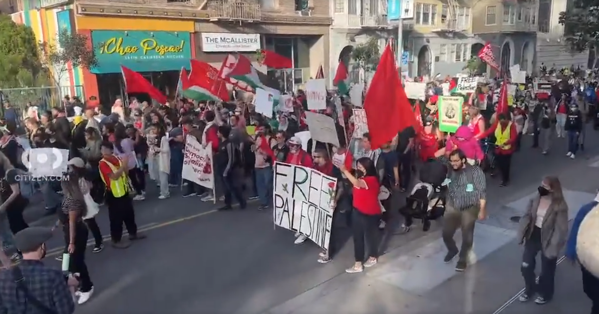 Thousands gather at SF’s Civic Center to demand a ceasefire in Gaza ...