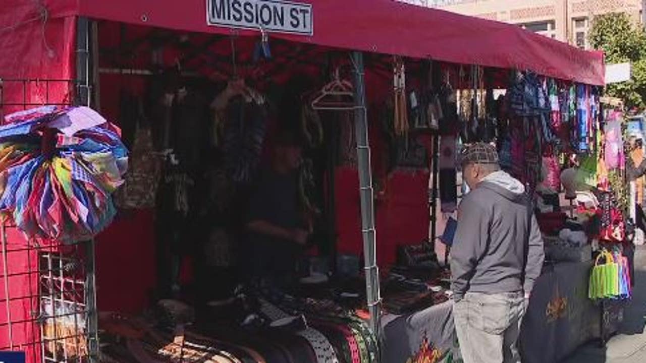 San Francisco opens spaces for vendors to sell while street vending ban
