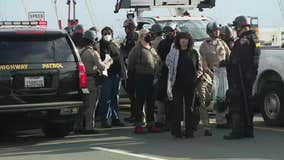 Pro-Palestine protesters shut down Bay Bridge