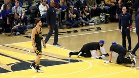 Green ejected for headlock, Thompson, McDaniel tossed after scuffle in Timberwolves-Warriors game