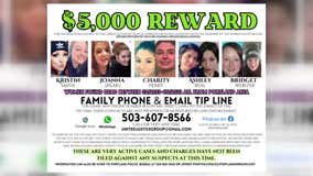 Families of 5 women killed in Portland offer reward to solve cases