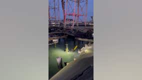 Man rescued from collapsed San Francisco pier