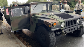National Guard Humvee recovered months after theft from armory