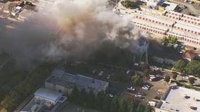 Witnesses say arson to blame for large fire at San Leandro 7-Eleven