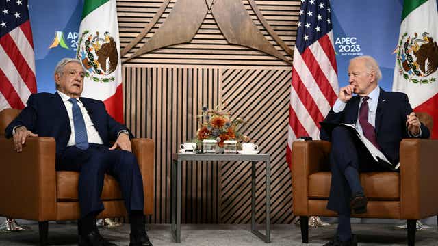 President Biden wraps up San Francisco trip to APEC