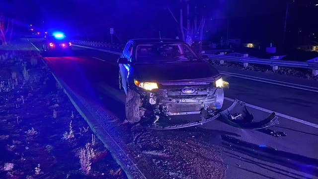Man attempts to avoid arrest by hiding behind tree after South San Francisco DUI crash