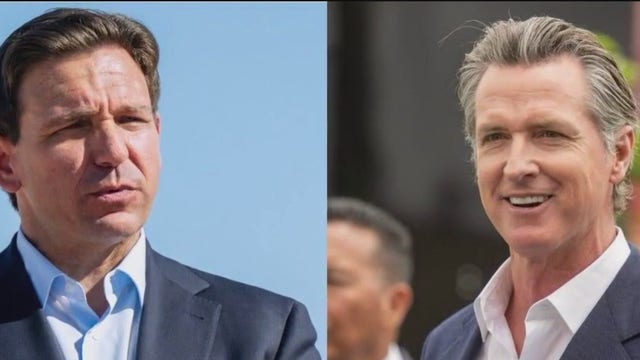 Newsom and DeSantis clash on debate stage