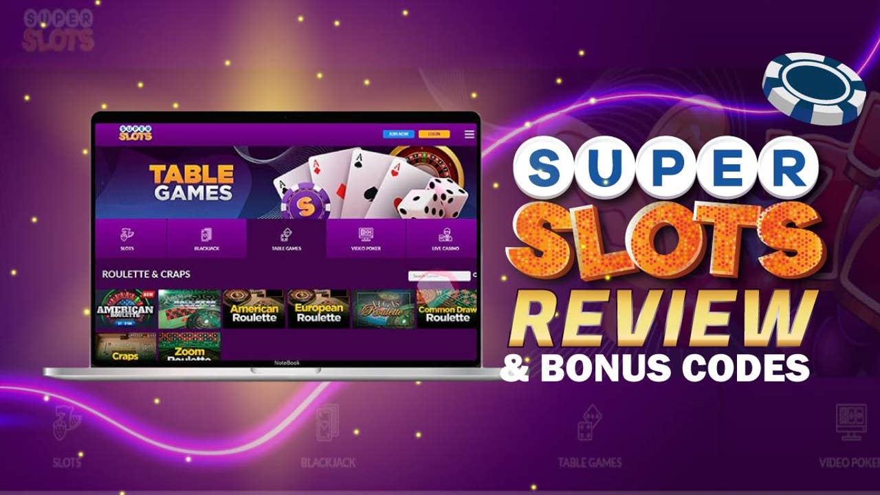 Super Slots Bonus Codes & Review: Get $6,000 in Promos