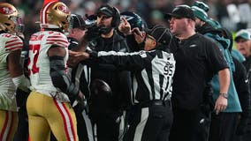 49ers linebacker Dre Greenlaw says he has apologized to Eagles security staffer Dom DiSandro