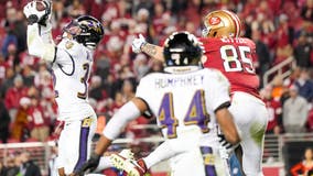 Ravens past 49ers 33-19 in showdown of top 2 teams Christmas Day