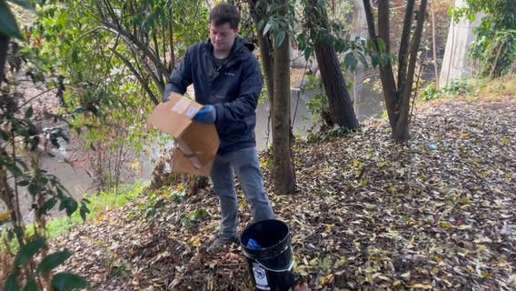 San Jose State grad continues streak of trash removal hours before receiving degree