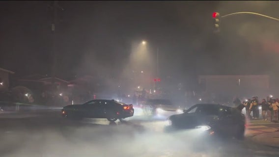 Sideshows reported in three Bay Area cities overnight