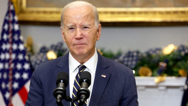 Biden meeting in person Wednesday the families of 8 Americans taken hostage by Hamas