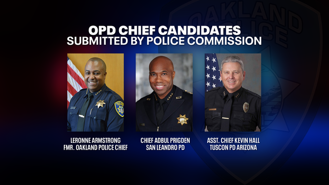 Oakland police chief candidates revealed; mayor rejects all 3