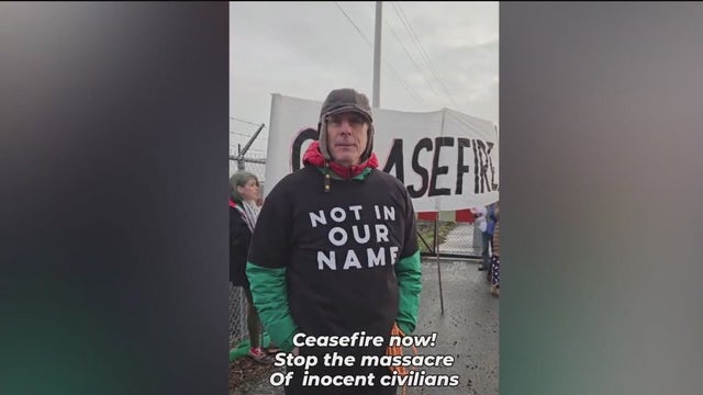 14 arrested during Gaza ceasefire protest at Travis Air Force Base