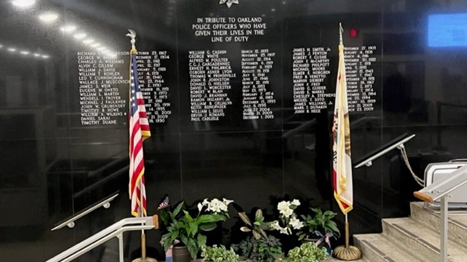 Oakland Police Fallen Officer Memorial