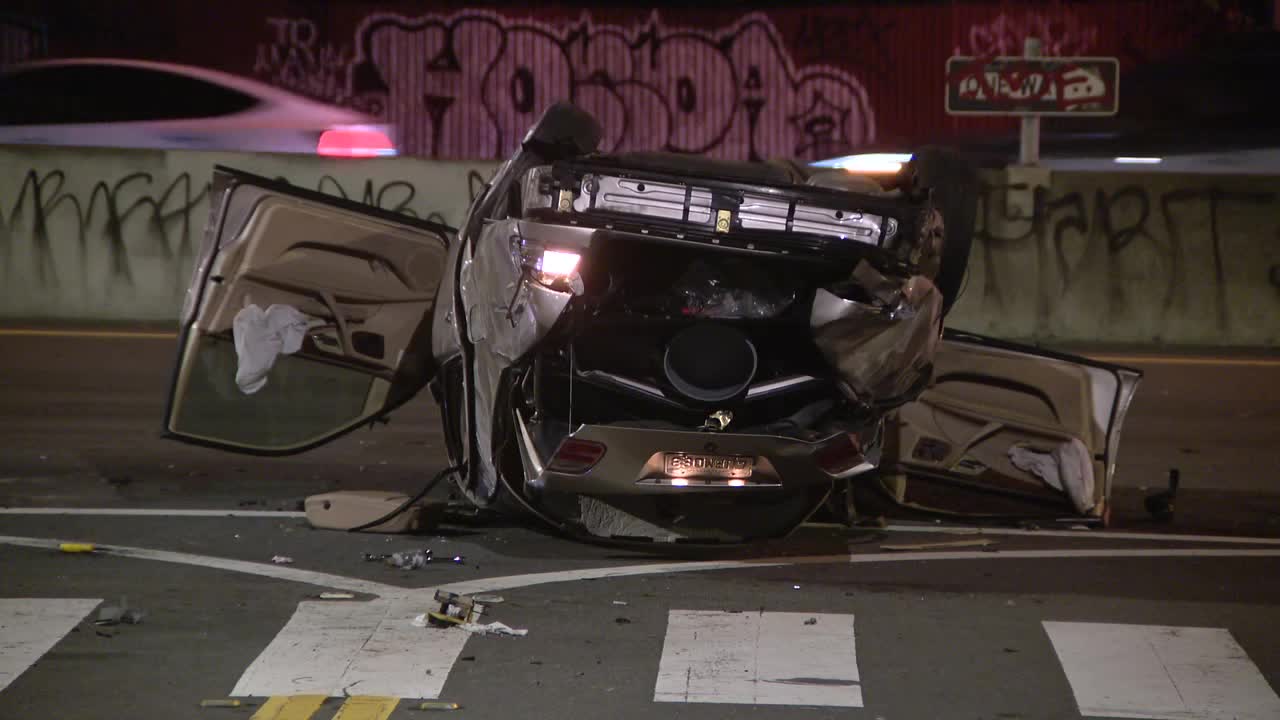 1 dead, 2 injured in San Francisco vehicle rollover accident