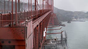 Golden Gate Bridge suicide barrier completed